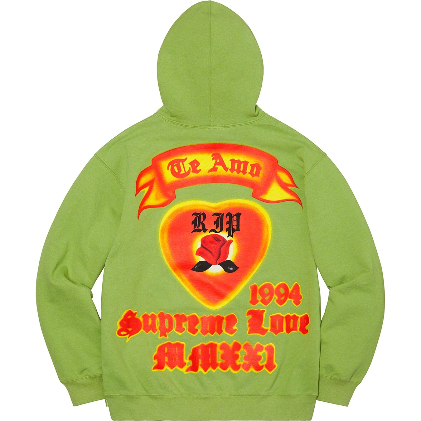 Supreme Love Hooded Sweatshirt view 10